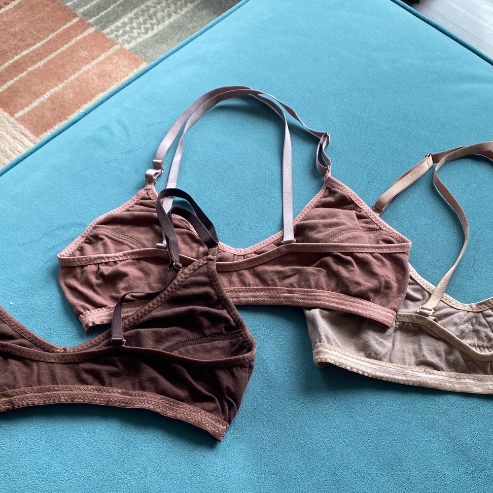 Brook There organic cotton Curve Convertible Women's Bra Set of 3 - Picture 3 of 4